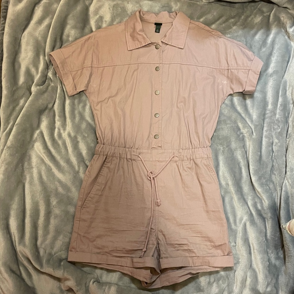 Purple romper